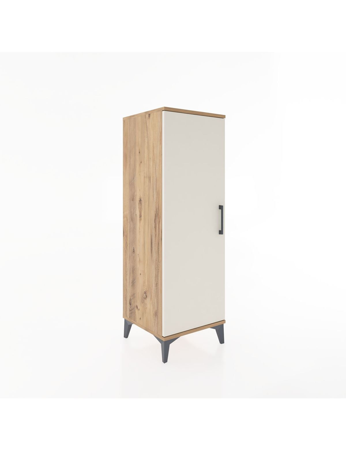 Hyperion Dolap 3 Raflı Tek Kapaklı 44x44x134 - S49M073V7B