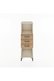 Hyperion Dolap Tek Raflı 3 Çekmeceli 44x44x134 - S49M074V3B