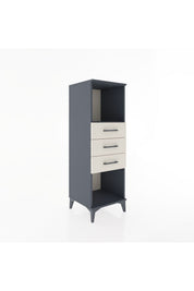 Hyperion Dolap Tek Raflı 3 Çekmeceli 44x44x134 - S49M074V4B