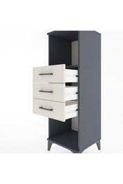 Hyperion Dolap Tek Raflı 3 Çekmeceli 44x44x134 - S49M074V4B
