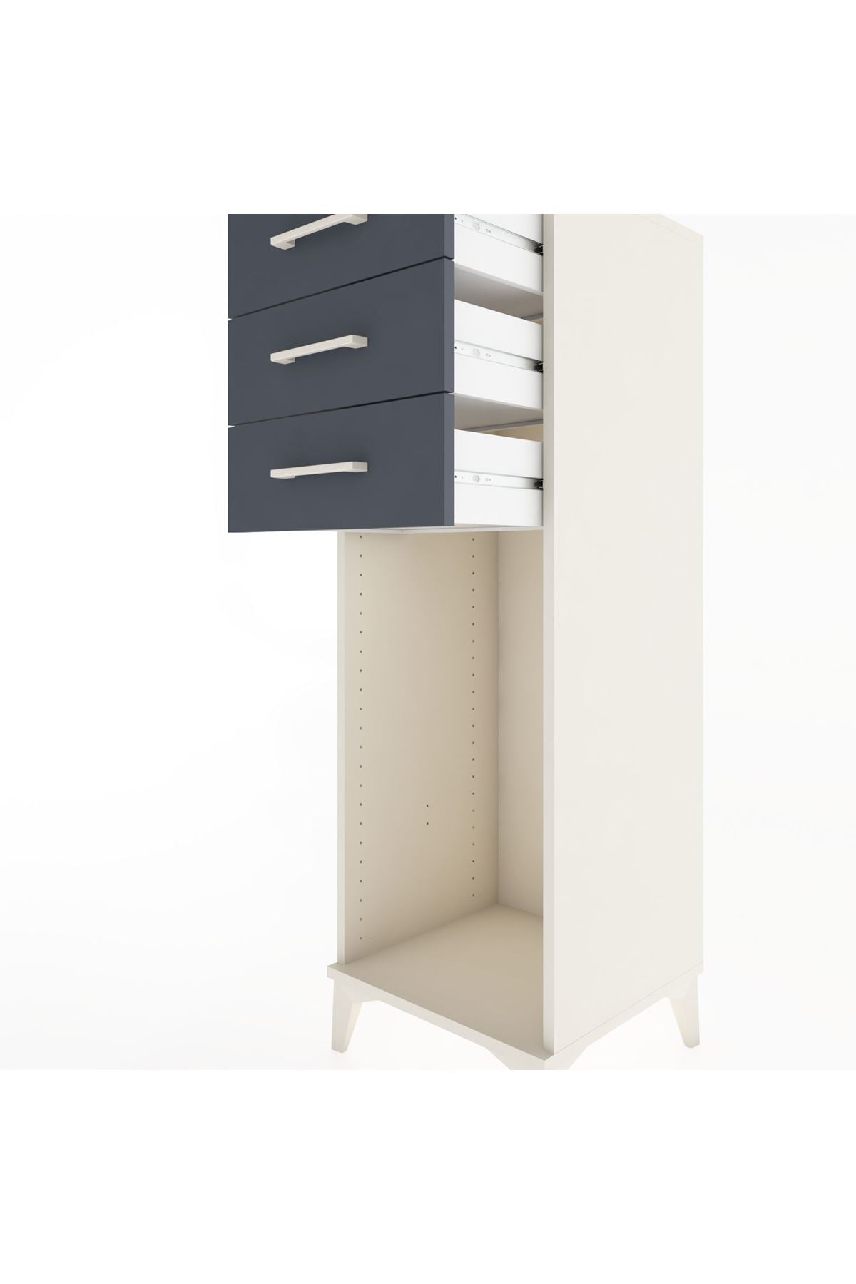 Hyperion Dolap 3 Çekmeceli 44x44x134 - S49M075V2B