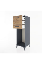 Hyperion Dolap 3 Çekmeceli 44x44x134 - S49M075V6B