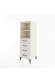 Hyperion Dolap 2 Raflı 4 Çekmeceli 44x44x134 - S49M076V1B