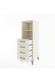 Hyperion Dolap 2 Raflı 4 Çekmeceli 44x44x134 - S49M076V1B
