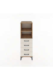 Hyperion Dolap 2 Raflı 4 Çekmeceli 44x44x134 - S49M076V7B