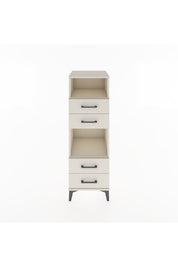 Hyperion Dolap 2 Raflı 4 Çekmeceli 44x44x134 - S49M077V1B