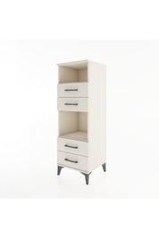 Hyperion Dolap 2 Raflı 4 Çekmeceli 44x44x134 - S49M077V1B