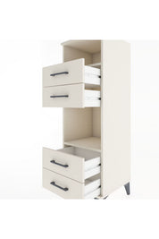 Hyperion Dolap 2 Raflı 4 Çekmeceli 44x44x134 - S49M077V1B