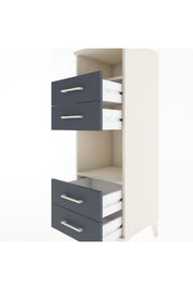 Hyperion Dolap 2 Raflı 4 Çekmeceli 44x44x134 - S49M077V2B