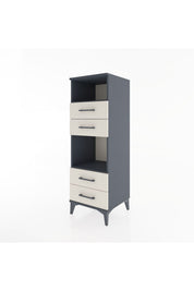 Hyperion Dolap 2 Raflı 4 Çekmeceli 44x44x134 - S49M077V4B