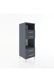 Hyperion Dolap 2 Raflı 4 Çekmeceli 44x44x134 - S49M077V5B