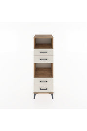 Hyperion Dolap 2 Raflı 4 Çekmeceli 44x44x134 - S49M077V7B