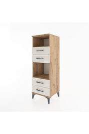 Hyperion Dolap 2 Raflı 4 Çekmeceli 44x44x134 - S49M077V7B