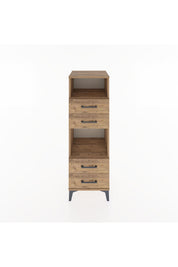 Hyperion Dolap 2 Raflı 4 Çekmeceli 44x44x134 - S49M077V9B