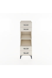 Hyperion Dolap 2 Raflı 4 Çekmeceli 44x44x134 - S49M078V1B