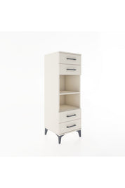 Hyperion Dolap 2 Raflı 4 Çekmeceli 44x44x134 - S49M078V1B
