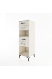 Hyperion Dolap Tek Raflı 4 Çekmeceli 44x44x134 - S49M080V1B