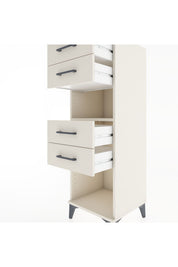 Hyperion Dolap Tek Raflı 4 Çekmeceli 44x44x134 - S49M080V1B