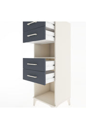 Hyperion Dolap Tek Raflı 4 Çekmeceli 44x44x134 - S49M080V2B