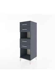 Hyperion Dolap Tek Raflı 4 Çekmeceli 44x44x134 - S49M080V5B