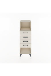 Hyperion Dolap Tek Raflı 4 Çekmeceli 44x44x134 - S49M081V1B
