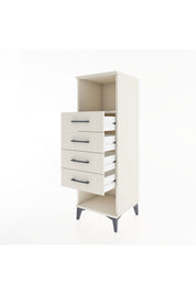 Hyperion Dolap Tek Raflı 4 Çekmeceli 44x44x134 - S49M081V1B