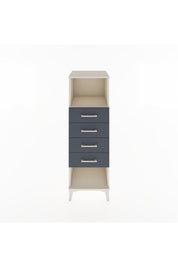 Hyperion Dolap Tek Raflı 4 Çekmeceli 44x44x134 - S49M081V2B