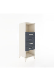 Hyperion Dolap Tek Raflı 4 Çekmeceli 44x44x134 - S49M081V2B