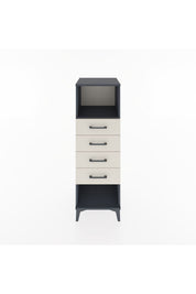 Hyperion Dolap Tek Raflı 4 Çekmeceli 44x44x134 - S49M081V4B