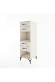 Hyperion Dolap Tek Raflı 4 Çekmeceli 44x44x134 - S49M082V1B