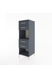 Hyperion Dolap Tek Raflı 4 Çekmeceli 44x44x134 - S49M082V5B