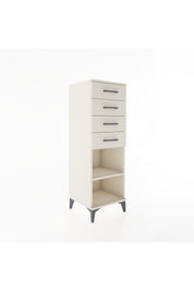 Hyperion Dolap Tek Raflı 4 Çekmeceli 44x44x134 - S49M083V1B
