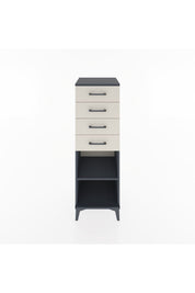 Hyperion Dolap Tek Raflı 4 Çekmeceli 44x44x134 - S49M083V4B