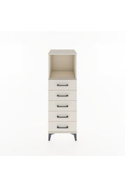 Hyperion Dolap Tek Raflı 5 Çekmeceli 44x44x134 - S49M084V1B