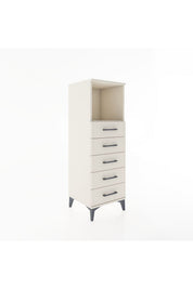 Hyperion Dolap Tek Raflı 5 Çekmeceli 44x44x134 - S49M084V1B
