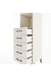 Hyperion Dolap Tek Raflı 5 Çekmeceli 44x44x134 - S49M084V1B