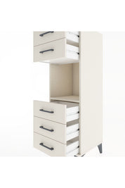 Hyperion Dolap Tek Raflı 5 Çekmeceli 44x44x134 - S49M085V1B