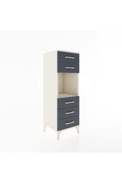 Hyperion Dolap Tek Raflı 5 Çekmeceli 44x44x134 - S49M085V2B