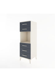Hyperion Dolap Tek Raflı 5 Çekmeceli 44x44x134 - S49M085V2B