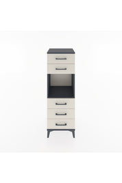 Hyperion Dolap Tek Raflı 5 Çekmeceli 44x44x134 - S49M085V4B