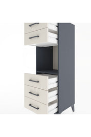 Hyperion Dolap Tek Raflı 5 Çekmeceli 44x44x134 - S49M085V4B