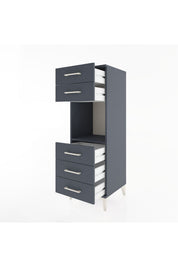 Hyperion Dolap Tek Raflı 5 Çekmeceli 44x44x134 - S49M085V5B