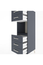 Hyperion Dolap Tek Raflı 5 Çekmeceli 44x44x134 - S49M085V5B