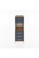 Hyperion Dolap Tek Raflı 5 Çekmeceli 44x44x134