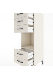 Hyperion Dolap Tek Raflı 5 Çekmeceli 44x44x134 - S49M086V1B