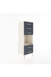 Hyperion Dolap Tek Raflı 5 Çekmeceli 44x44x134 - S49M086V2B