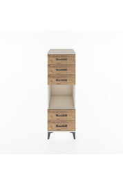 Hyperion Dolap Tek Raflı 5 Çekmeceli 44x44x134 - S49M086V3B