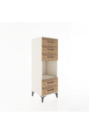 Hyperion Dolap Tek Raflı 5 Çekmeceli 44x44x134 - S49M086V3B