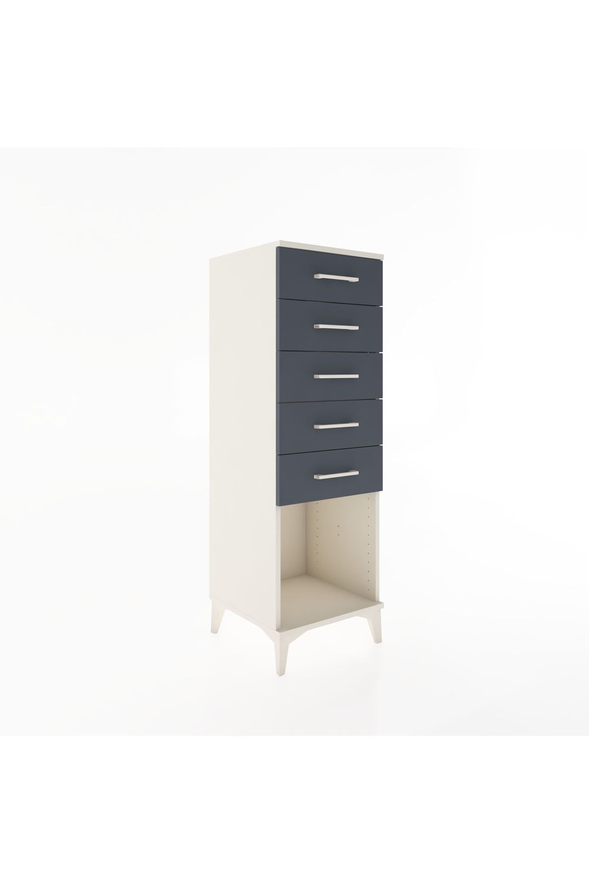 Hyperion Dolap 5 Çekmeceli 44x44x134 - S49M087V2B