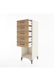 Hyperion Dolap 5 Çekmeceli 44x44x134 - S49M087V3B